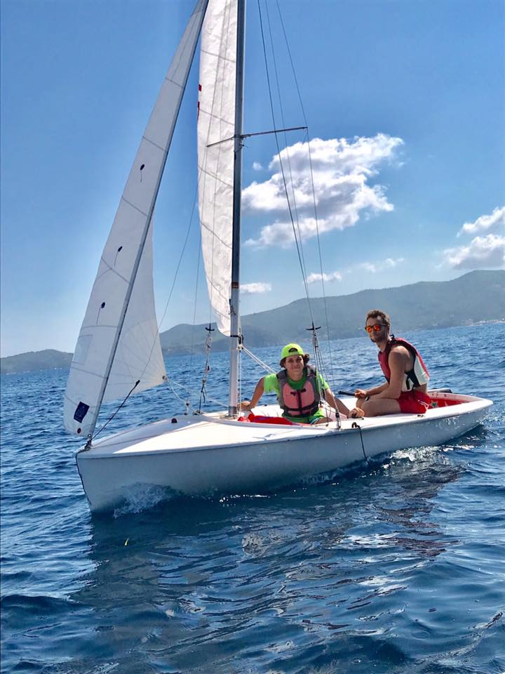 Uscita di vela con deriva nelle acque dell’Isola d’Elba